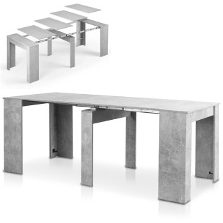 Shally Dogan Επεκτεινόμενο Τραπέζι Φαγητού έως 3 Μέτρα Κονσόλα Τσι... Shally Dogan Επεκτεινόμενο Τραπέζι Φαγητού έως 3 Μέτρα Κονσόλα Τσι...