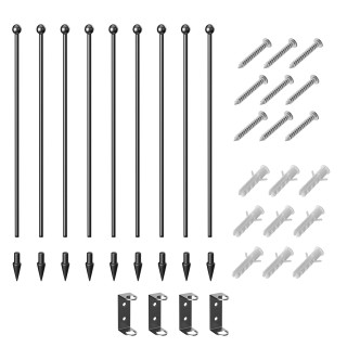 PawHut Σύστημα Περιφράγματος για Σκύλους με 8 Προσαρμόσιμα Πάνελ γι... PawHut Σύστημα Περιφράγματος για Σκύλους με 8 Προσαρμόσιμα Πάνελ γι...