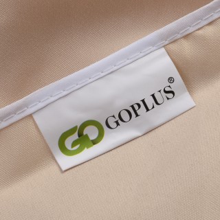 Costway Ανταλλακτική Οροφή Πολυεστέρα για Κούνια Hollywood με Λευκ... Costway Ανταλλακτική Οροφή Πολυεστέρα για Κούνια Hollywood με Λευκ...