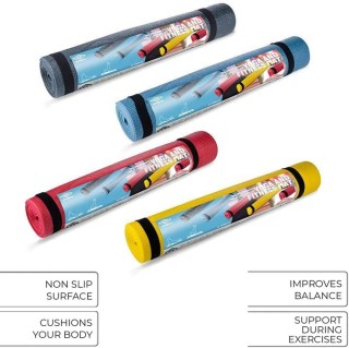 BAKAJI  Σετ 2 x Αντιολισθητικά Στρώματα Γιόγκα 175 x 60 cm Στρώματα...