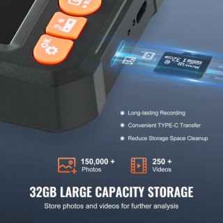 VEVOR Ενδοσκοπική Κάμερα με Φώτα Διπλού Φακού 15m Καλώδιο Οθόνη 4.... VEVOR Ενδοσκοπική Κάμερα με Φώτα Διπλού Φακού 15m Καλώδιο Οθόνη 4....