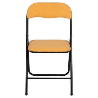 Galileo Συμπαγής Καρέκλα Διπλής Όψης Teddy σε Κίτρινο Χρώμα 43x44 c...