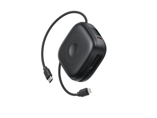 SWISSTEN Powerbank MagGo 10.000 mAh Powerbank με Ενσωματωμένα Καλώδ...