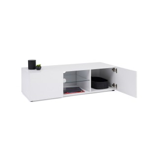 Έπιπλο Τηλεόρασης Klea με 2 Πόρτες & LED 113 x 40 x 31,5 cm Λευκό 3... Έπιπλο Τηλεόρασης Klea με 2 Πόρτες & LED 113 x 40 x 31,5 cm Λευκό 3...