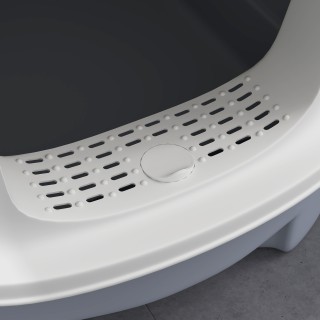 PawHut Κλειστή Λεκάνη Απορριμμάτων για Γάτες με 2 Πόρτες, Αποσπώμε... PawHut Κλειστή Λεκάνη Απορριμμάτων για Γάτες με 2 Πόρτες, Αποσπώμε...