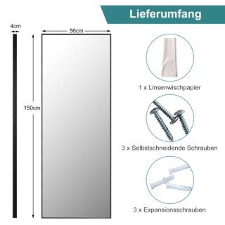 Ολόσωμος Καθρέφτης για Στήριξη  και Κρέμασμα στον Τοίχο  56 x 150 c...