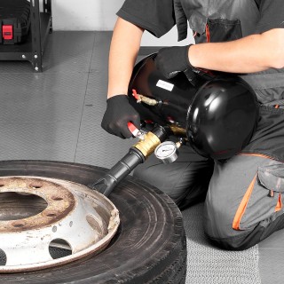 VEVOR Εκτοξευτήρας Αεροθαλάμου Ελαστικών 5 Γαλόνια, 87-116 PSI, Για...