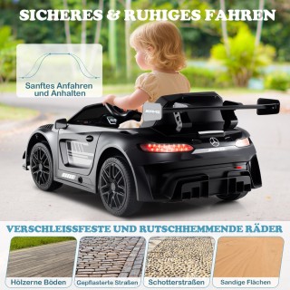 Costway Παιδικό Αυτοκίνητο Mercedes-AMG GT3 με Τηλεχειριστήριο σε Μ...