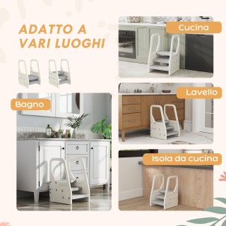 AIYAPLAY  Σκαμπό για Παιδιά 2-5 Ετών με 3 Σκαλοπάτια από HDPE, 43x4...