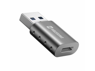 SWISSTEN Προσαρμογέας OTG/ Αντάπτορας USB-A (αρσενικό) / USB-C (θηλ...