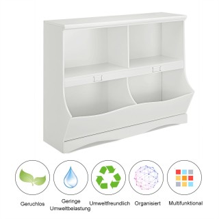 Costway Πολυλειτουργική Ραφιέρα Αποθήκευσης Παιχνιδιών και Βιβλίων... Costway Πολυλειτουργική Ραφιέρα Αποθήκευσης Παιχνιδιών και Βιβλίων...