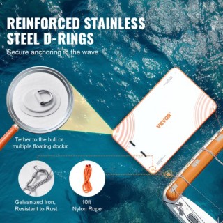 Φουσκωτή Πλατφόρμα VEVOR 8x5FT με Σκάλα & Τσάντα Μεταφοράς CQFT8X5... Φουσκωτή Πλατφόρμα VEVOR 8x5FT με Σκάλα & Τσάντα Μεταφοράς CQFT8X5...