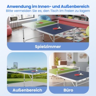 Costway Φορητό Πτυσσόμενο Μίνι Σετ Επιτραπέζιας Αντισφαίρισης 120 x... Costway Φορητό Πτυσσόμενο Μίνι Σετ Επιτραπέζιας Αντισφαίρισης 120 x...