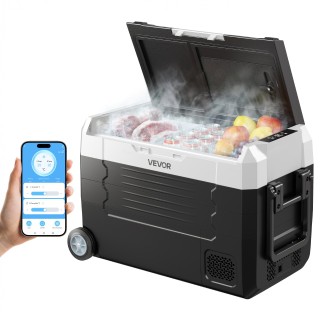 VEVOR Ηλεκτρικό Φορητό Ψυγείο Αυτοκινήτου 35L με Διπλή Ζώνη & Έλεγχ... VEVOR Ηλεκτρικό Φορητό Ψυγείο Αυτοκινήτου 35L με Διπλή Ζώνη & Έλεγχ...