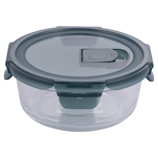 Galileo Στρογγυλό Αεροστεγές Δοχείο 650 ml από Γυαλί με Καπάκι και ... Galileo Στρογγυλό Αεροστεγές Δοχείο 650 ml από Γυαλί με Καπάκι και ...