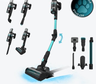 Ασύρματη Σκούπα Stick με Ευέλικτο Σωλήνα & Ειδικό Αξεσουάρ για Κατο... Ασύρματη Σκούπα Stick με Ευέλικτο Σωλήνα & Ειδικό Αξεσουάρ για Κατο...