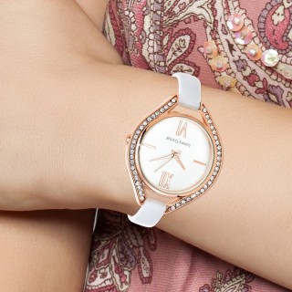 So Charm Ρολόι με μπρασελέ διακοσμημένο με Κρύσταλλα Swarovski, Λευ... So Charm Ρολόι με μπρασελέ διακοσμημένο με Κρύσταλλα Swarovski, Λευ...