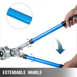 VEVOR Εργαλείο Πρεσαρίσματος Χαλκοσωλήνων 12-28mm, Σιαγόνες TH 16-3... VEVOR Εργαλείο Πρεσαρίσματος Χαλκοσωλήνων 12-28mm, Σιαγόνες TH 16-3...