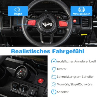 Costway Ηλεκτρικό Φορτηγό Παιχνίδι για Παιδιά 3-8 Ετών με Διπλό Κι... Costway Ηλεκτρικό Φορτηγό Παιχνίδι για Παιδιά 3-8 Ετών με Διπλό Κι...