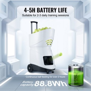 Φορητή Αυτόματη Μηχανή Εκτόξευσης Μπαλών Τένις VEVOR για Προπόνηση ... Φορητή Αυτόματη Μηχανή Εκτόξευσης Μπαλών Τένις VEVOR για Προπόνηση ...