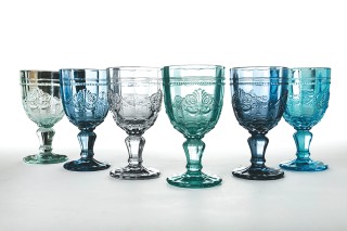 Villa DEste Σετ 6 ποτήρια 265 ml από γυαλί με αραβικό διακόσμηση S... Villa DEste Σετ 6 ποτήρια 265 ml από γυαλί με αραβικό διακόσμηση S...