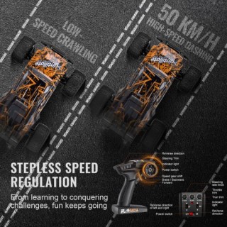 VEVOR  Τηλεκατευθυνόμενο Αυτοκίνητο 1:10 4WD Εκτός Δρόμου για Παιδι...