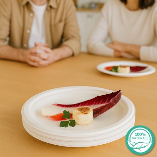 Shally Dogan 500 Οικολογικά Ρηχά Πιάτα μιας Χρήσης από 100% Βιοδιασ... Shally Dogan 500 Οικολογικά Ρηχά Πιάτα μιας Χρήσης από 100% Βιοδιασ...