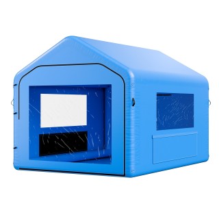 VEVOR Φουσκωτός Θάλαμος Βαφής 4x3x2.8 μ με Ισχυρό Φυσητήρα 750W και... VEVOR Φουσκωτός Θάλαμος Βαφής 4x3x2.8 μ με Ισχυρό Φυσητήρα 750W και...