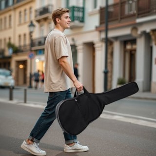 VEVOR Σετ Κιθάρας Dreadnought Ακουστική για Αρχάριους με Θήκη - Sun...