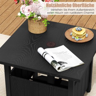 Costway Εξωτερικό βοηθητικό τραπέζι με τρύπα για ομπρέλα Ø48 cm, π... Costway Εξωτερικό βοηθητικό τραπέζι με τρύπα για ομπρέλα Ø48 cm, π...