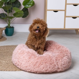 Galileo Στρώμα κουκκίνα στρογγυλή 40 εκ. γεμιστό αντιολισθητικό πάτ...