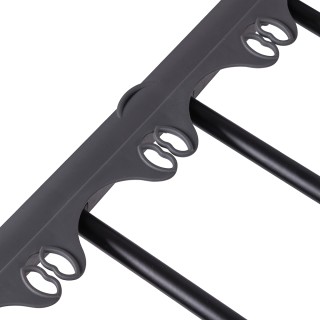 Galileo Πτυσσόμενη απλώστρα σε μαύρο σατινέ μεταλλικό, Laundry Sord...