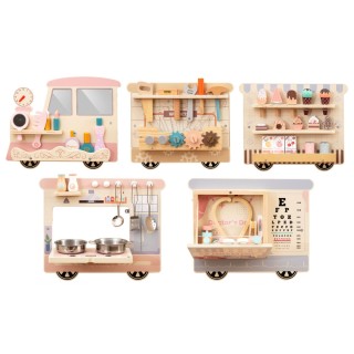 Costway Πολύχρωμος Πίνακας Δραστηριοτήτων σε Σχήμα Τρένου για Παιδι... Costway Πολύχρωμος Πίνακας Δραστηριοτήτων σε Σχήμα Τρένου για Παιδι...