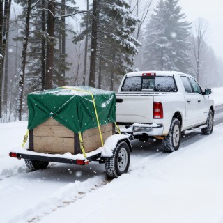 VEVOR Ιμάντες Δεσίματος με Καστάνια, 38.1 mm x 3 m, 3000 kg, 4 Τεμά...