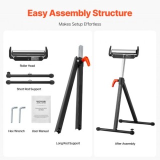 VEVOR Σετ 2 Ρολλών Στήριξης Μέγιστο Φορτίο 250 λίβρες Ρυθμιζόμενο 2... VEVOR Σετ 2 Ρολλών Στήριξης Μέγιστο Φορτίο 250 λίβρες Ρυθμιζόμενο 2...