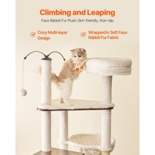 VEVOR Μεγάλο Δέντρο Γάτας & Κρυψώνα Λεκάνης 2-σε-1 Πύργος Γάτας Εσω... VEVOR Μεγάλο Δέντρο Γάτας & Κρυψώνα Λεκάνης 2-σε-1 Πύργος Γάτας Εσω...