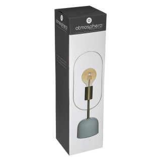 Atmosphera Μοντέρνο Επιτραπέζιο Φωτιστικό με Μεταλλικό Χρυσό Σκελετ...