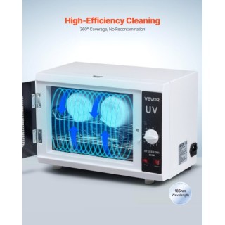 VEVOR Μηχάνημα Καθαρισμού Εργαλείων 12L Μεγάλης Χωρητικότητας με Κο...