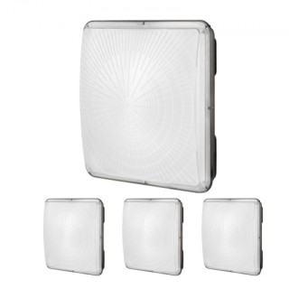 VEVOR 4 Φωτιστικά LED Οροφής 150W 16500LM 5000K Ημέρας Εξωτερικού Χ... VEVOR 4 Φωτιστικά LED Οροφής 150W 16500LM 5000K Ημέρας Εξωτερικού Χ...