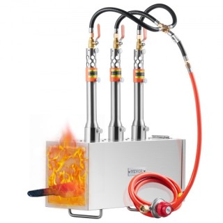 Φορητός Φούρνος Προπανίου VEVOR 3 Καυστήρων για Σιδηρουργούς 2600℉ ... Φορητός Φούρνος Προπανίου VEVOR 3 Καυστήρων για Σιδηρουργούς 2600℉ ...