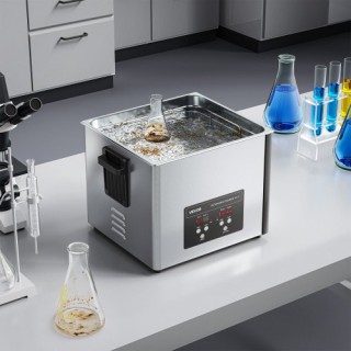 VEVOR Επαγγελματικός Υπερηχητικός Καθαριστής 15L με Καλάθι και Ψηφι... VEVOR Επαγγελματικός Υπερηχητικός Καθαριστής 15L με Καλάθι και Ψηφι...