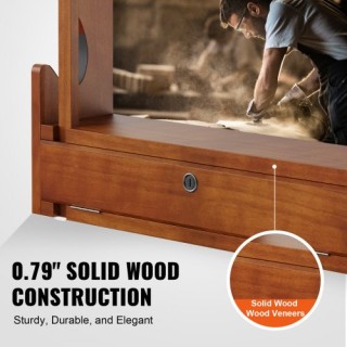 Ράφι Όπλων VEVOR 4 Θέσεων Ξύλινο Τοίχου για 4 Καραμπίνες CLQJMC000... Ράφι Όπλων VEVOR 4 Θέσεων Ξύλινο Τοίχου για 4 Καραμπίνες CLQJMC000...