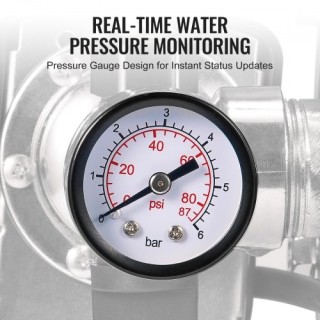 VEVOR  Αντλία Ρηχού Πηγαδιού 1HP με Δοχείο Πίεσης 1000GPH Αντλία Εν...