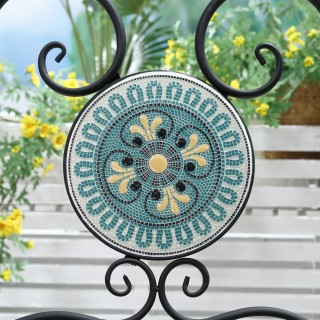 Outsunny Σετ κήπου 3 τεμαχίων με μωσαϊκό, βοηθητικό τραπέζι και 2 π... Outsunny Σετ κήπου 3 τεμαχίων με μωσαϊκό, βοηθητικό τραπέζι και 2 π...