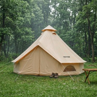 VEVOR Σκηνή Yurt Oxford 4 m για 4 Άτομα, 4 Εποχών, με Υποδοχή Σόμπα... VEVOR Σκηνή Yurt Oxford 4 m για 4 Άτομα, 4 Εποχών, με Υποδοχή Σόμπα...