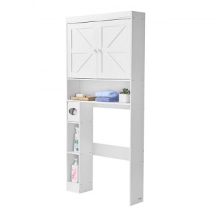 VEVOR Λευκό Ντουλάπι Αποθήκευσης Μπάνιου με Ρυθμιζόμενο Ράφι 67.4 C... VEVOR Λευκό Ντουλάπι Αποθήκευσης Μπάνιου με Ρυθμιζόμενο Ράφι 67.4 C...