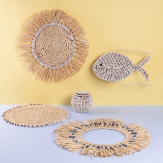 Villa DEste  Κηροπήγια με φυσικά κοχύλια άμμος Ocean 2188063