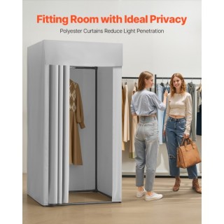 VEVOR Δωμάτιο Δοκιμής 39 ιντσών για Ιδιωτικότητα σε Μπουτίκ, Εμπορι...