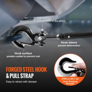 VEVOR Συνθετικό Σχοινί Βίντσι 1/4 x 50 10,000 lbs με Προστατευτικό... VEVOR Συνθετικό Σχοινί Βίντσι 1/4 x 50 10,000 lbs με Προστατευτικό...