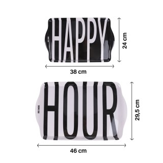 Villa dEste Home Σετ 2 Δίσκων από Μελαμίνη Bigismore 2187992